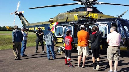 Md Chopper at Grrett County Wings & wheels